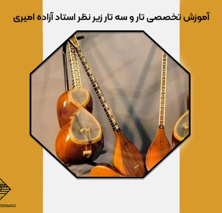 آموزش تخصصی تار و سه تار زیر نظر استاد آزاده امیری