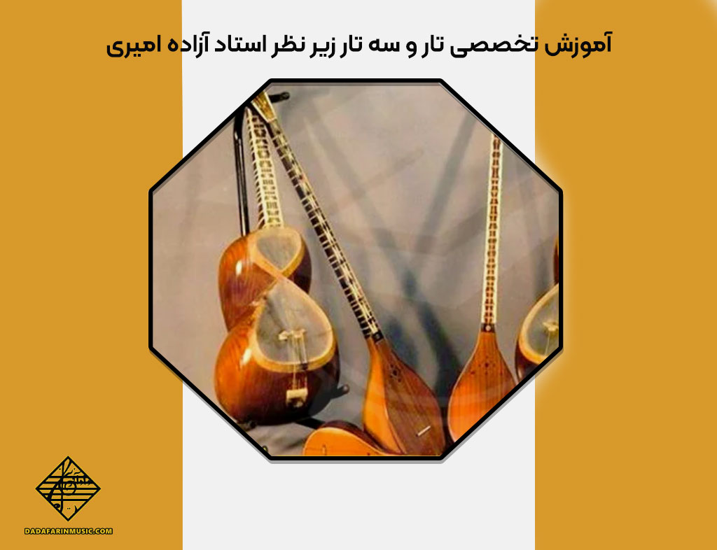 آموزش تخصصی تار و سه تار زیر نظر استاد آزاده امیری